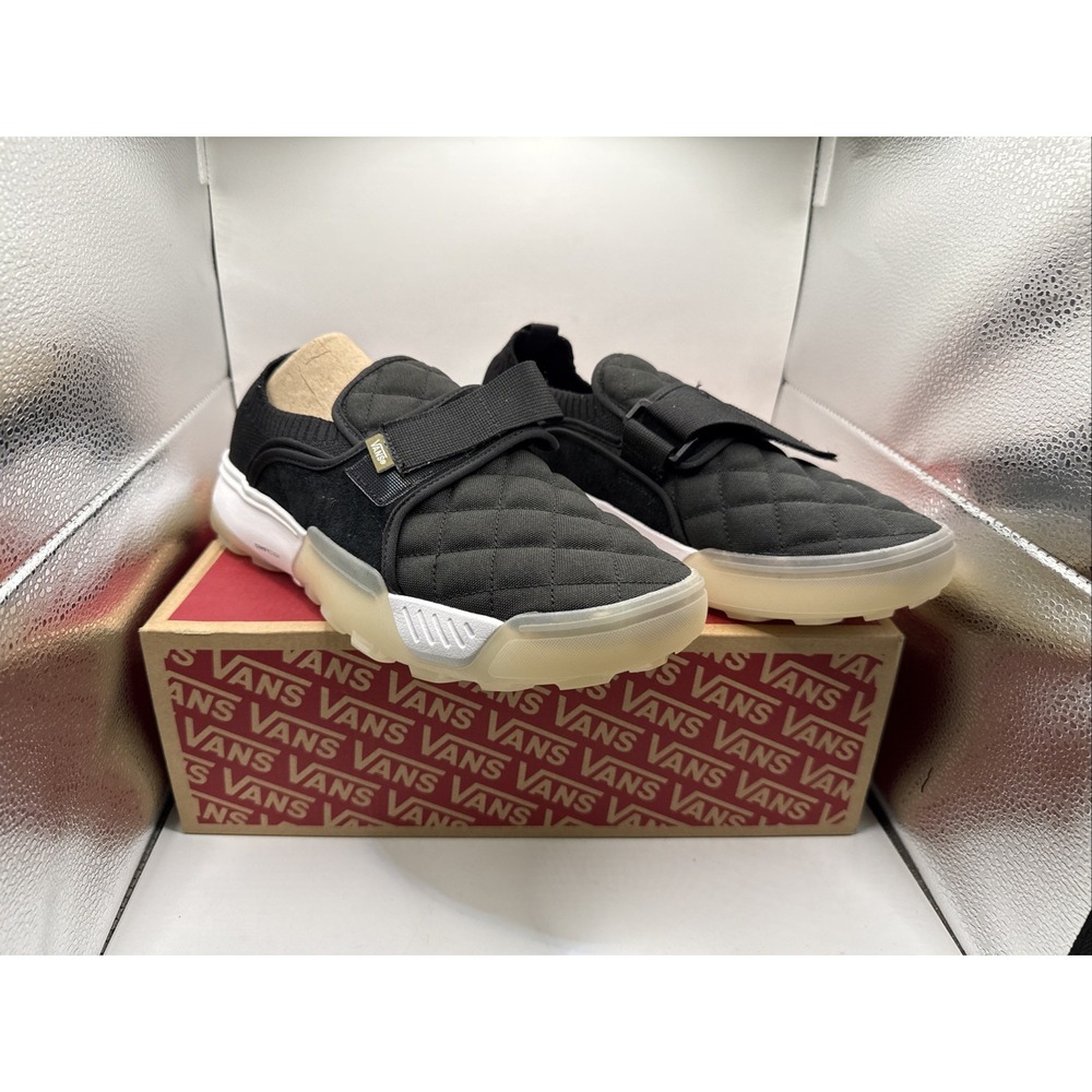 VANS Coast CC Sneakers Suede Canvas Black Men's 11.5 Shoes Casual